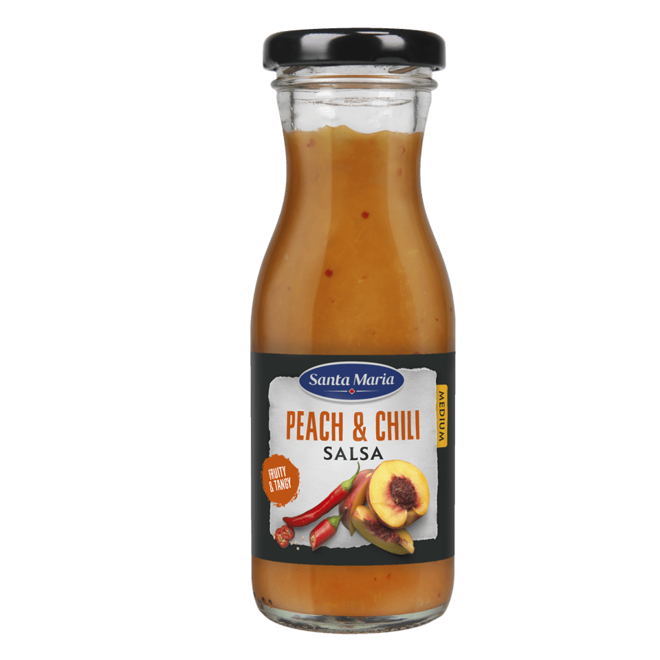 Flaske  med Peach & Chili Salsa