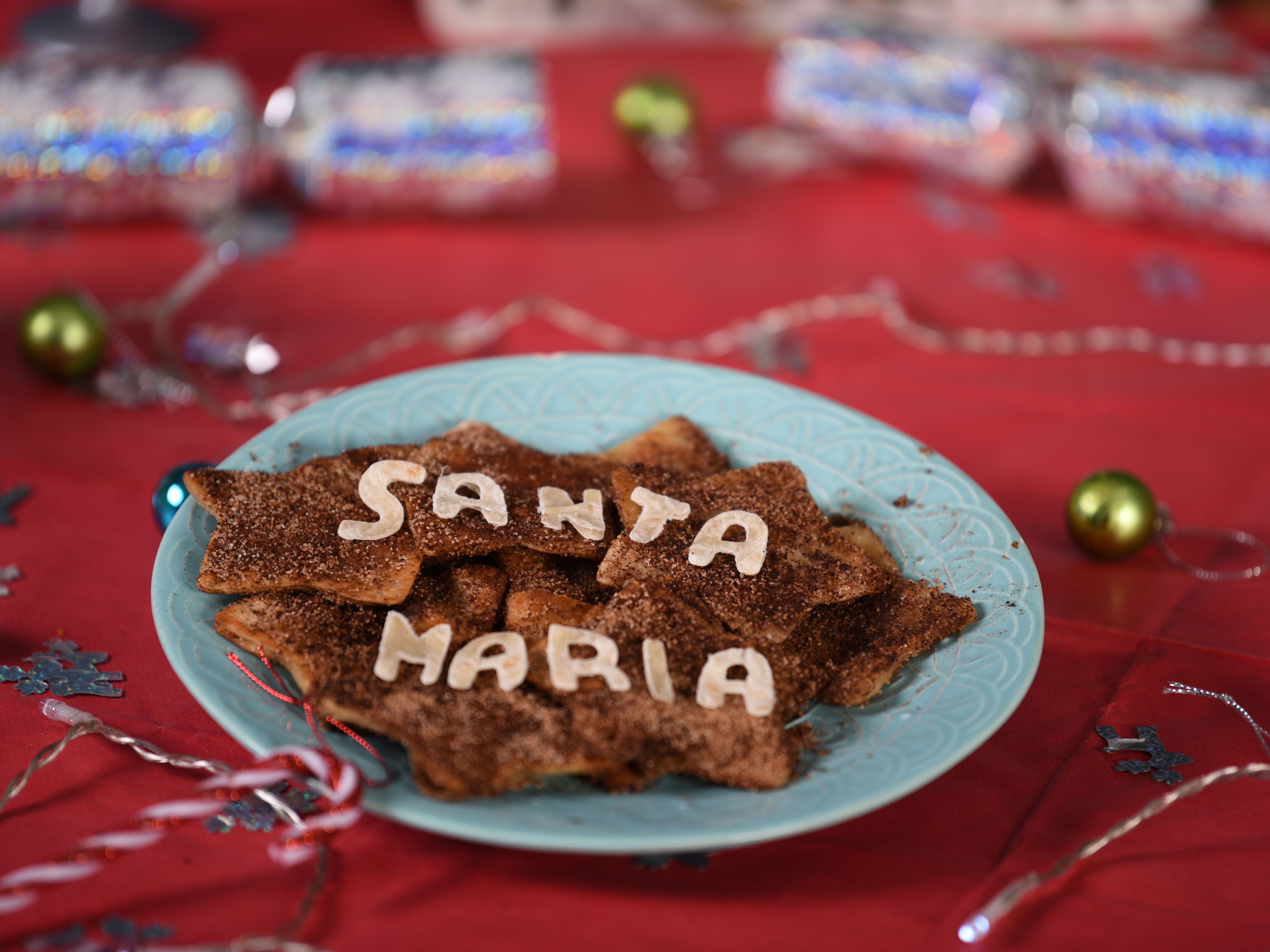 Étoiles de tortilla à la cannelle