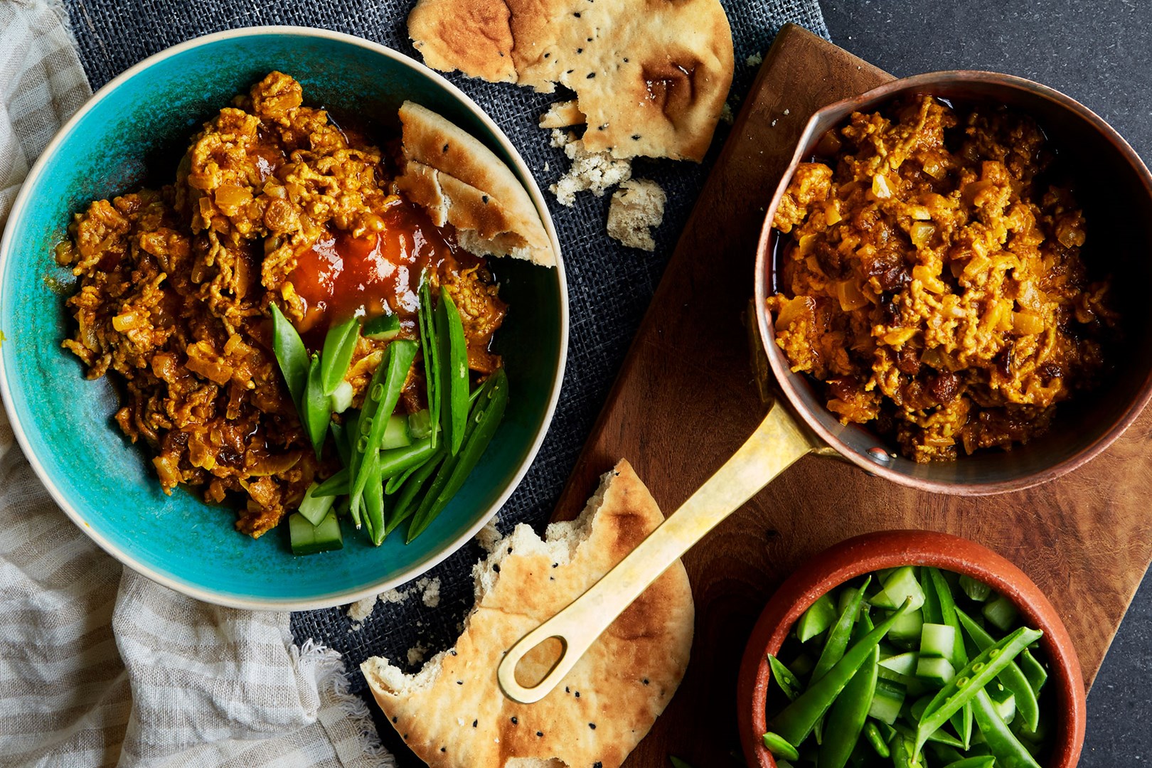 Indisk curry med lammfärs