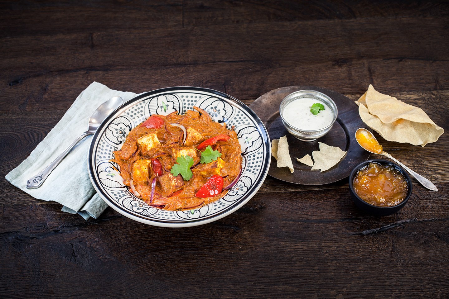 Veggie Tikka Masala with Paneer