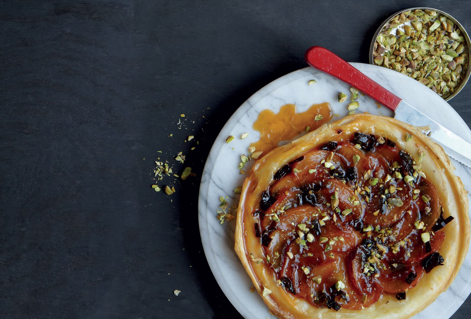 Tarte Tatin med et strejf af ancho-chili