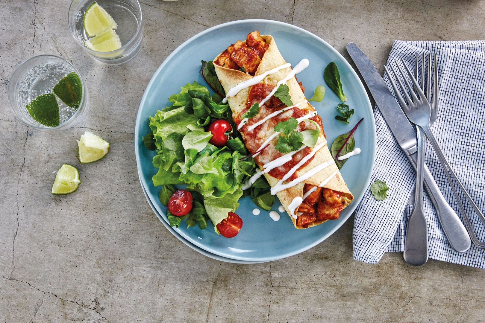 Enchiladas di pollo