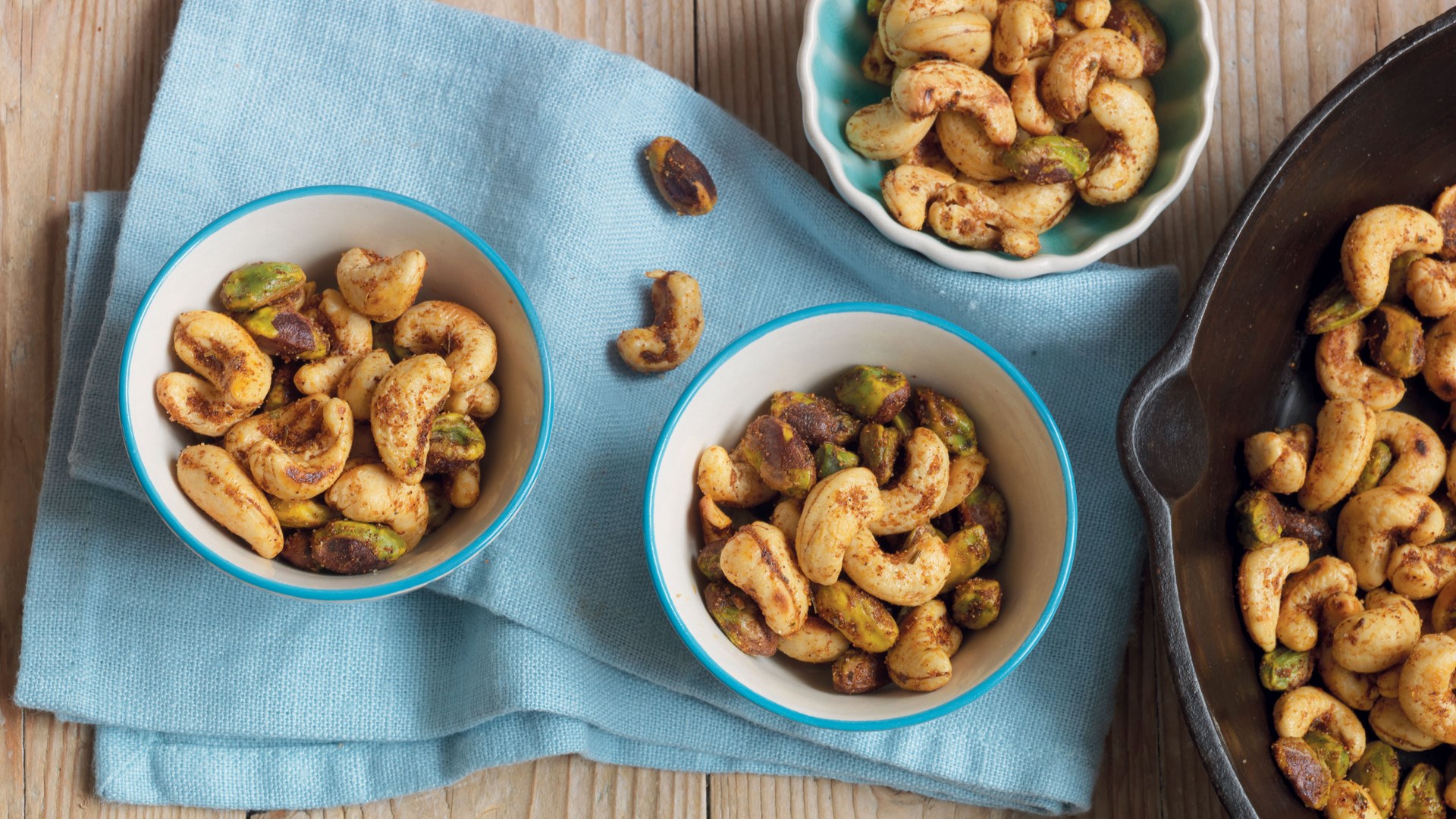 Rostade cashewnötter med Tex Mex-smak