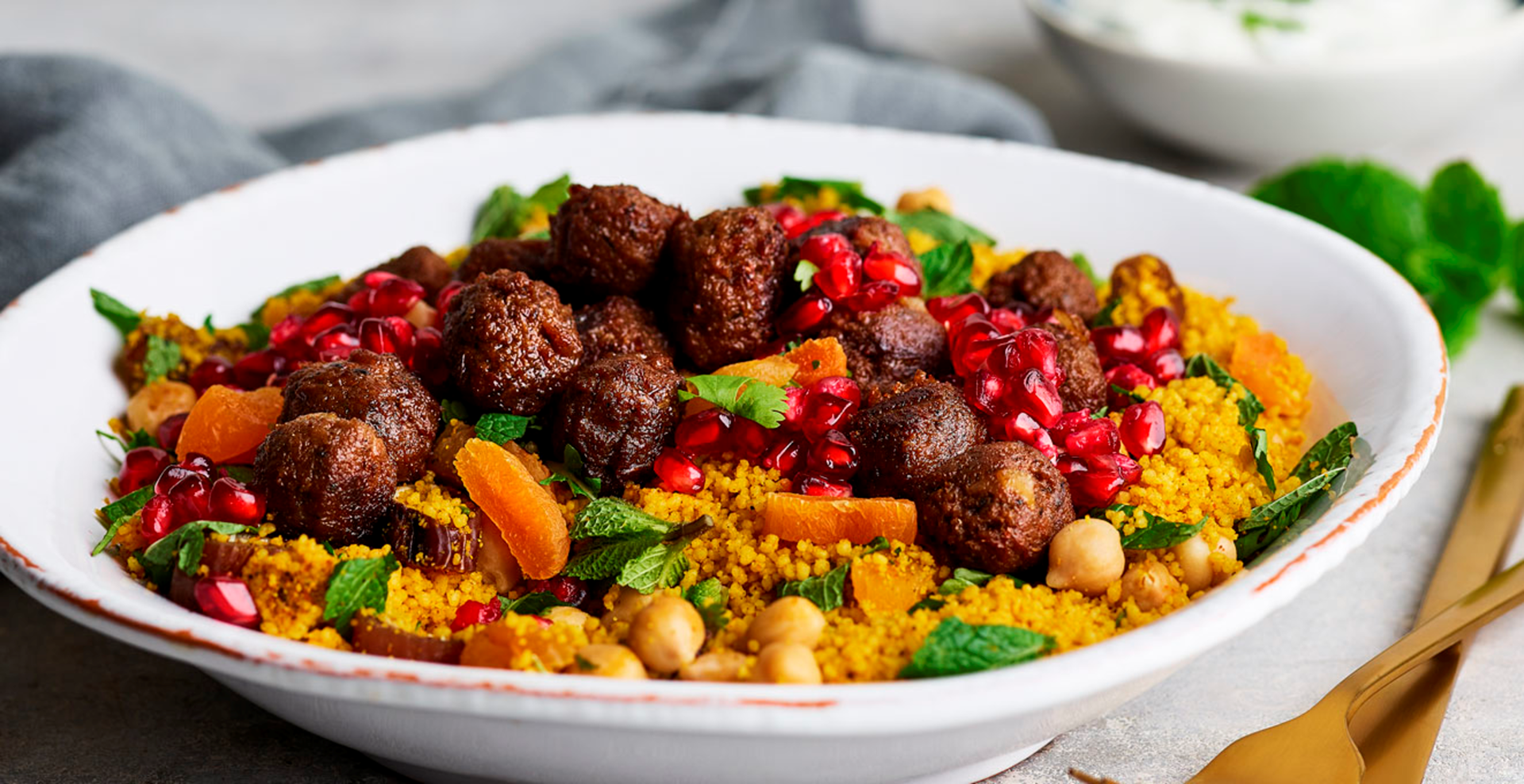 Varm Nordafrikansk Couscous-salat