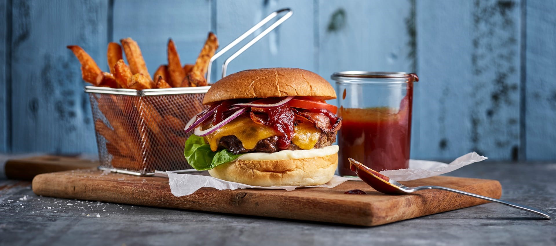 BBQ Cheese Burger