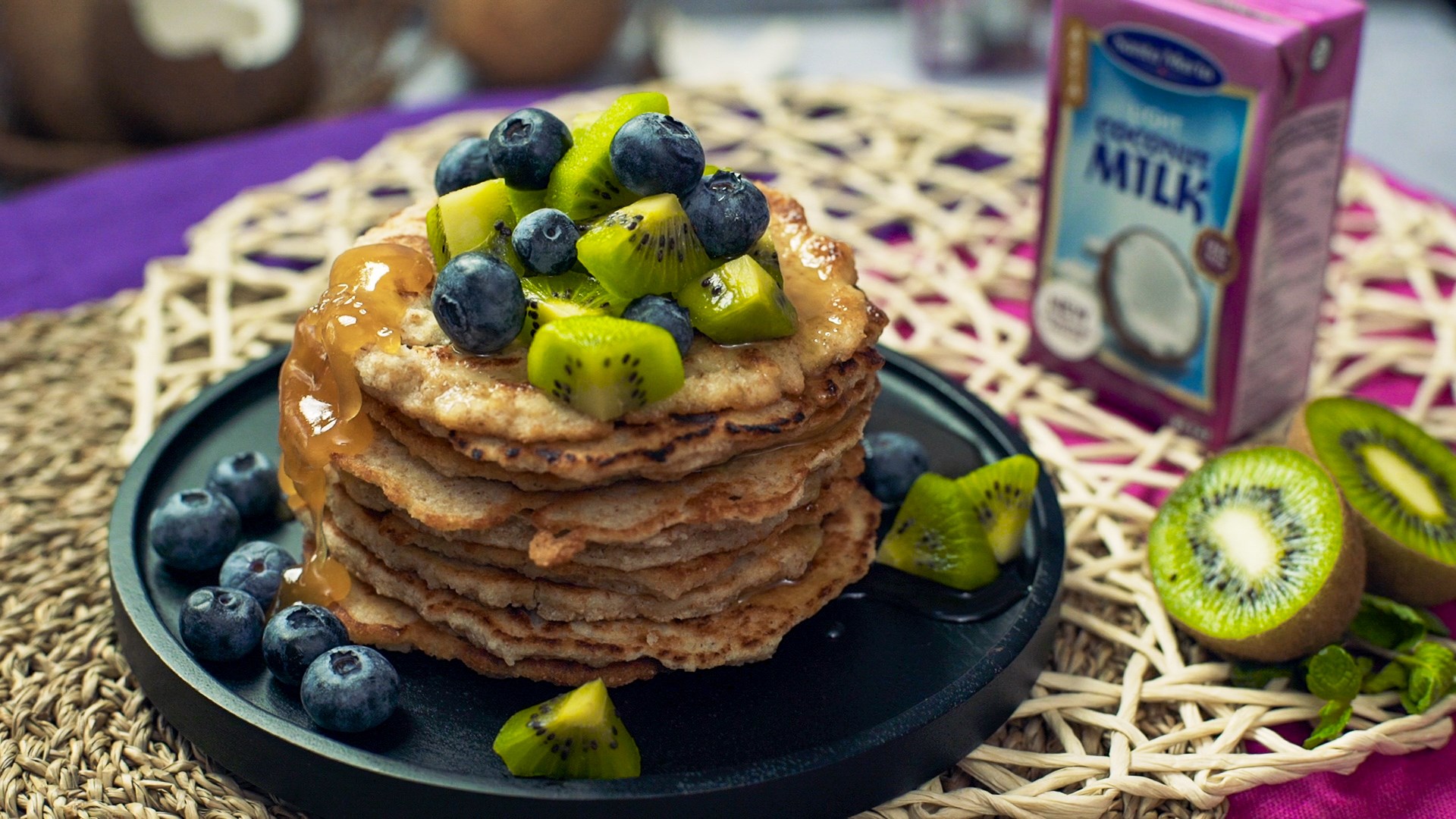 Kokosriekstu pankūkas