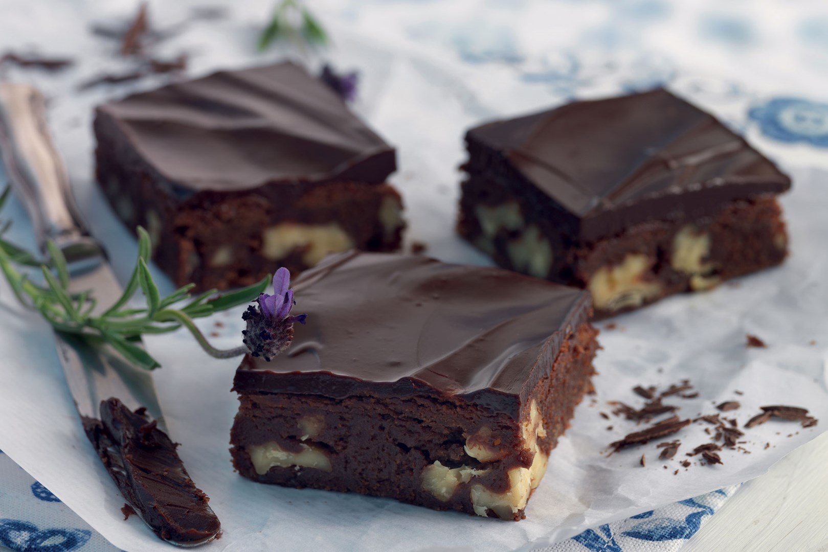 Brownies au chili et à la crème