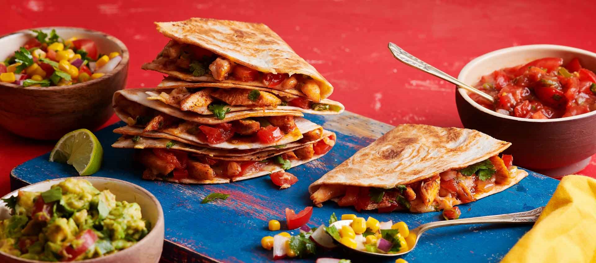 Chicken Quesadillas