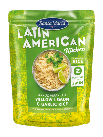 Arroz Amarillo – Yellow Lemon & Garlic Rice 