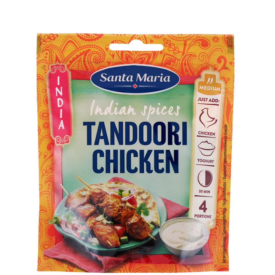 Indian Spices Tandoori Chicken