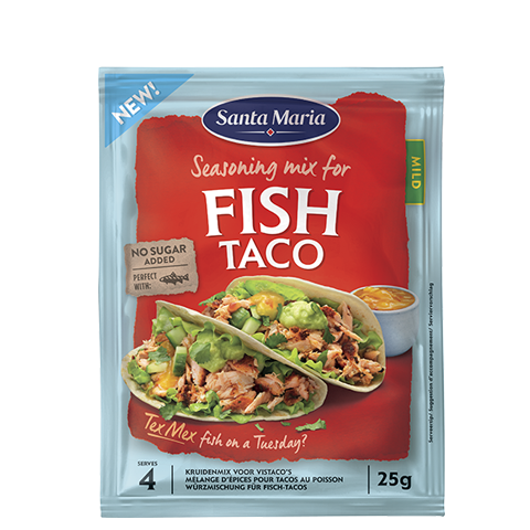 Påse med Fish Taco Spice Mix
