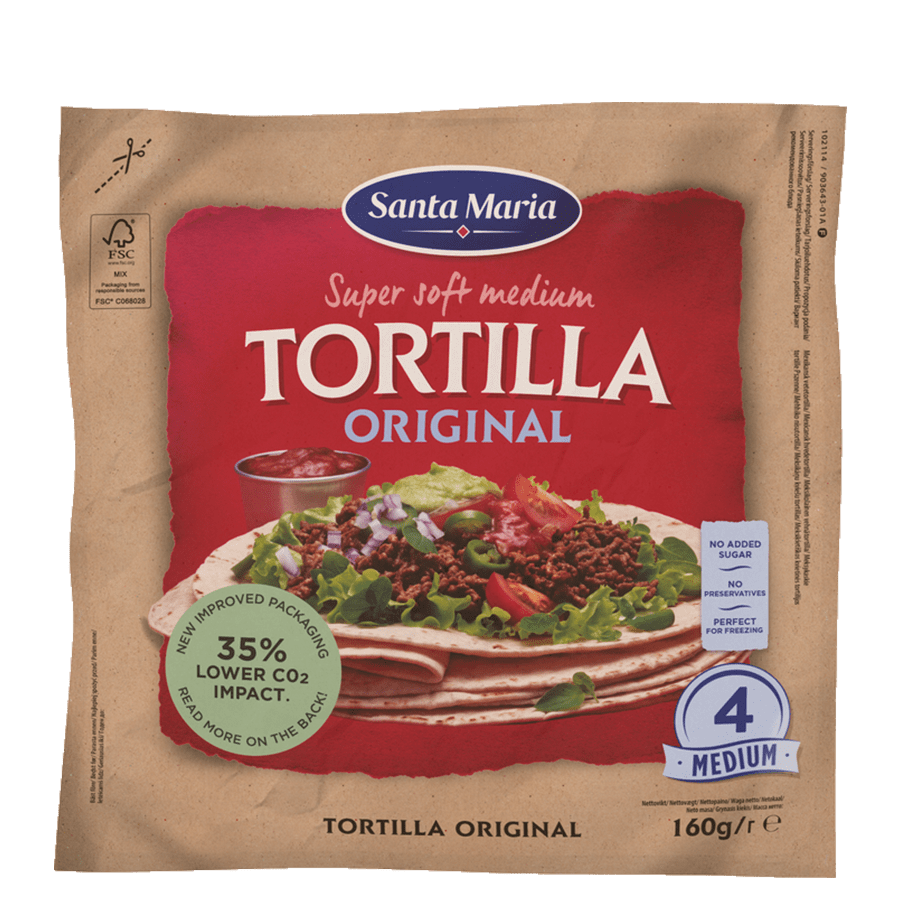 Tortilla medium pakke