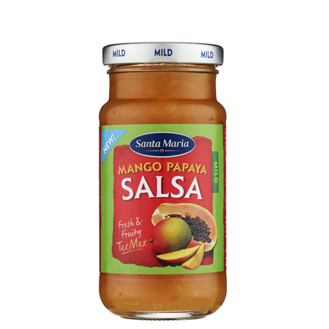 Jar with Salsa - Mango Papaya