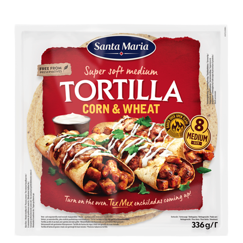 Corn & Wheat Tortilla