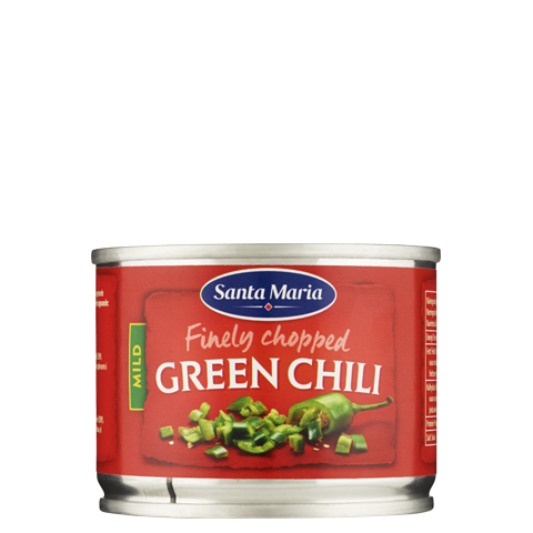 Burk med Green Chili