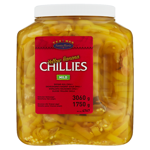 Yellow Banana Chili 3060 g