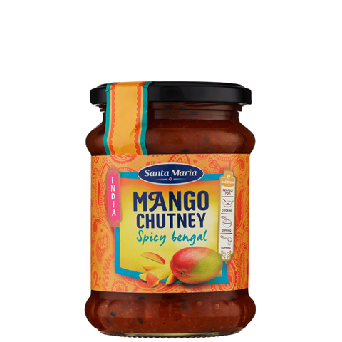 Burk med Mango Chutney Spicy Bengal