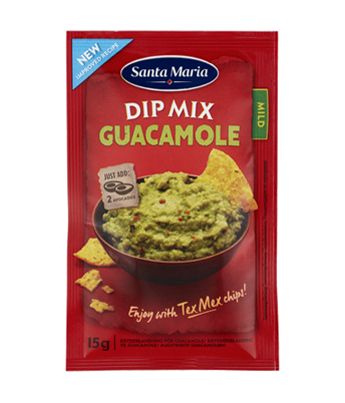 Påse med kryddmix till Guacamole dipp