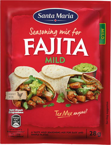 Mild Fajita Seasoning Mix