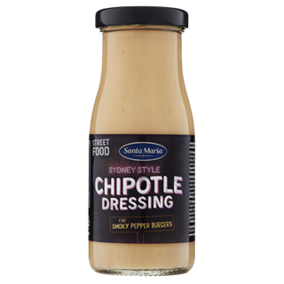 Flaska med Chipotledressing