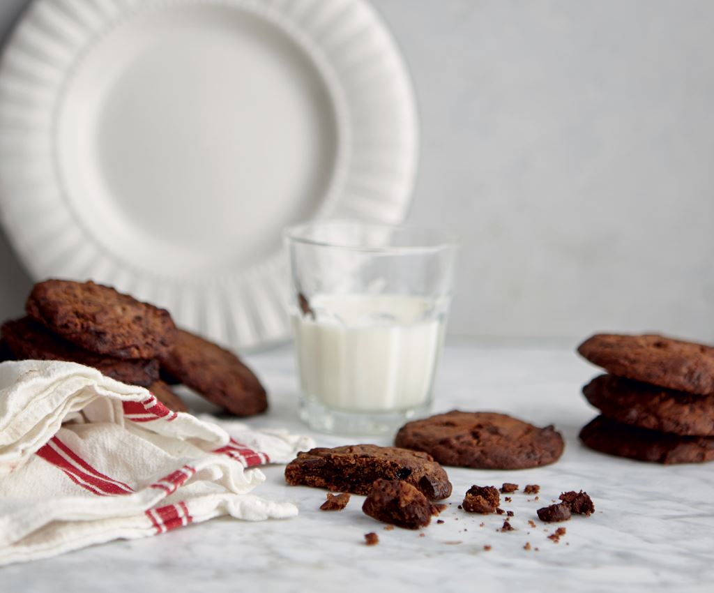 Chocolate Gingerbread Cookies