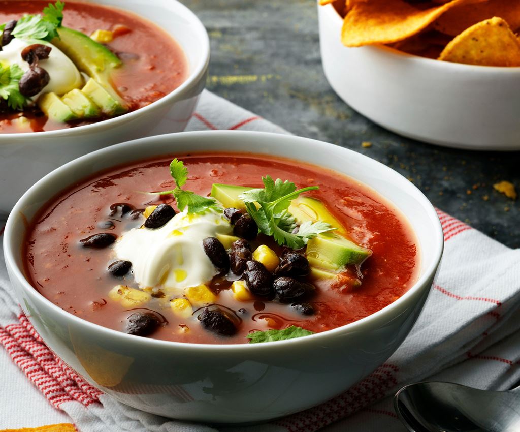 Meksikansk Tomatsuppe