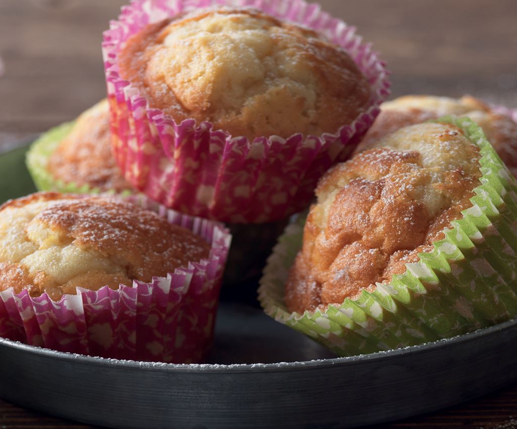 Muffinid värske sidruni ja ingveriga