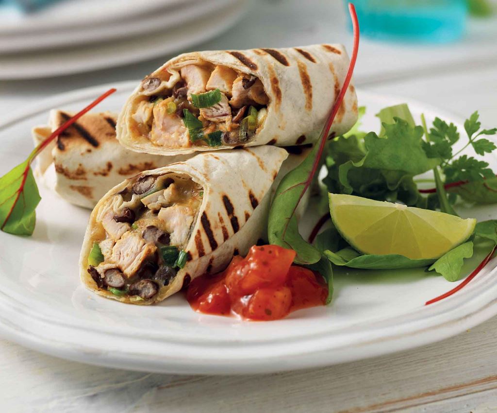 BBQ Chicken Burrito